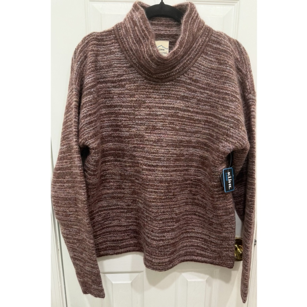 Kuhl Mohair Blend Multicolor Cowl Neck Sweater - Picture 5 of 14